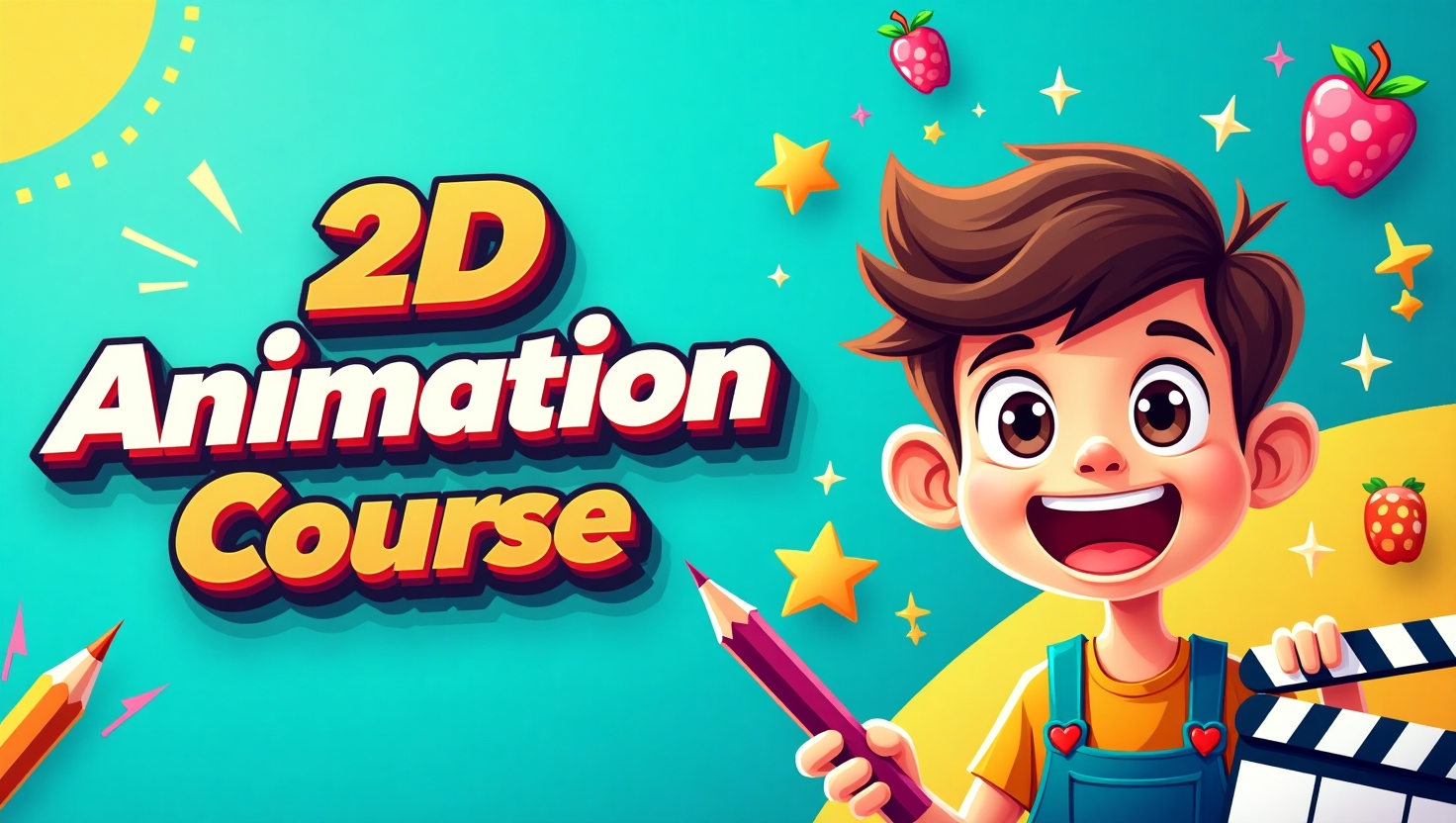 2D Animation Masterclass – No Experience Needed!